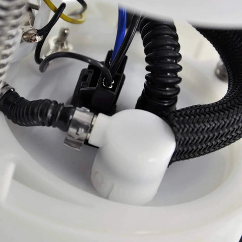 Close-up of Fuel Pump Module Assembly With Sending Unit Fuel Level Sensor Tank Seal And Lock Ring For 2008 2012 Honda Accord Crosstour V6 3.5L FWD