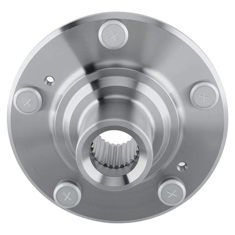 Front view of Front Wheel Hub Bearing Assembly Pair For Civic 2006 2011 1.3L 1.8L Left And Right OE Replacement Durable Wheel Hub Bearings