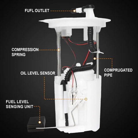Ride Ready Fuel Pump Assembly Replacement For Honda Rancher 420 TRX420 2014 To 2021 Foreman 500 TRX500 2014 To 2021 Foreman Rubicon
