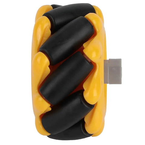 Mecanum Wheel For Geared Motor Robot Car Parts And DIY Toy Components With Rubber Coated 48mm Wheel in ABS and rubber material