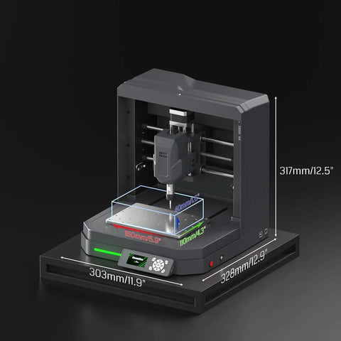 Out Of The Box Desktop CNC Router With Enclosure For Wood And PCB Milling Auto Z Probing WiFi And App Control Plug In And Carve Easy Great