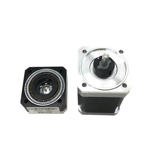 Speed Reducer Gear Drive For Nema 17 Stepper Motor With Strain Wave Precision And High Efficiency, 60mm Form Factor, components shown