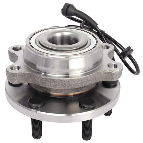 Front Wheel Bearing And Hub Assembly With Wheel Speed Sensor For 2005 To 2015 Frontier, Pathfinder And Xterra 6 Lug 4x4 Trucks