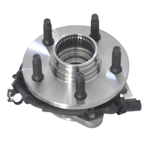 Pair Front Wheel Hub Bearing Assembly For Ford Ranger 1998 1999 2000 And Mazda B4000 1998 1999 2000 4x4 ABS 5 Lug 3 Bolt Triangular Flange Replacement