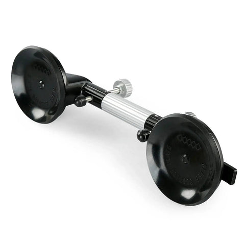 Countertop Alignment Clamps With Adjustable Vacuum For Granite Marble Slabs, close-up view showing dual vacuum suction cups.