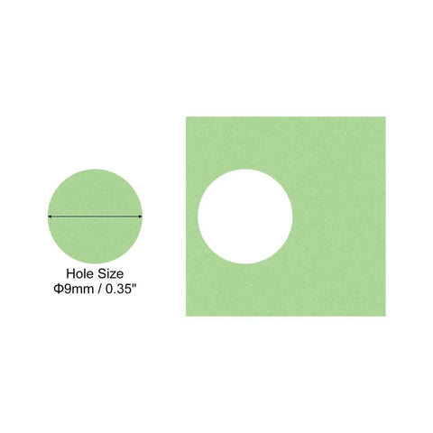 9mm paper hole demonstration from 0.4 Inch Circle Punch For Crafting And Scrapbooking, Circular Paper Hole Puncher For DIY Card Making