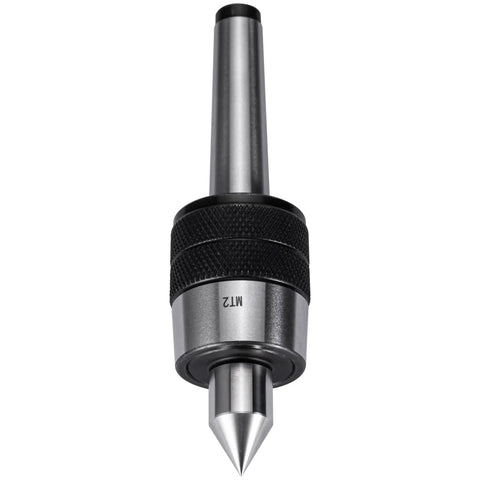 MT2 Live Center Rotary Precision Lathe Tool for High Speed Turning and Milling Heavy Duty Taper Center with Dust Proof Seal front view