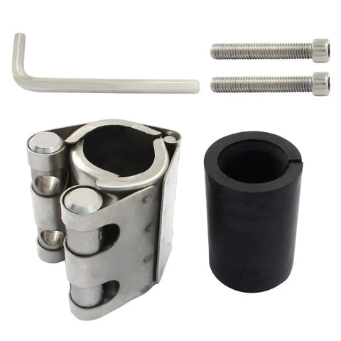 Pipe Repair Clamp Kit For Plastic And Metal Pipes 20mm To 23mm One Half Inch Leak Fix with tools and rubber liner