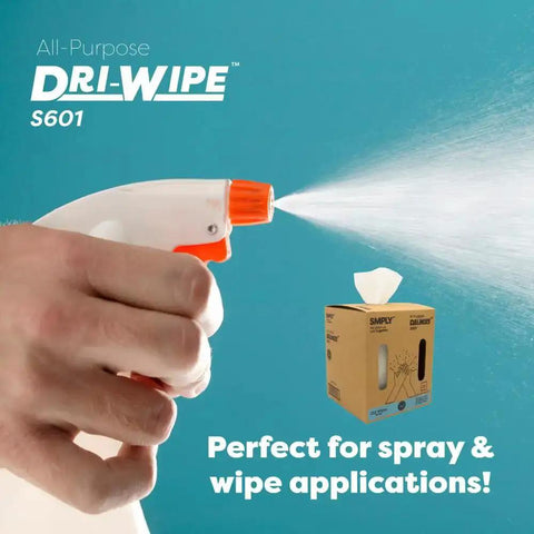 Heavy Duty All Purpose Cleaning Wipes 252 Count Center Pull Sheets Value Box used for spray and wipe cleaning applications.