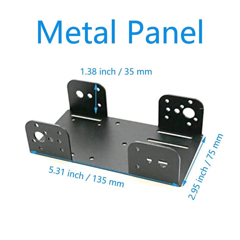 Professional 60mm Mecanum Wheel Robot Chassis MC100 metal panel dimensions for Arduino Raspberry Pi Microbit projects