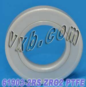 61903-2RS Full Ceramic Sealed Bearing 17x30x7 ZrO2 - VXB Ball Bearings