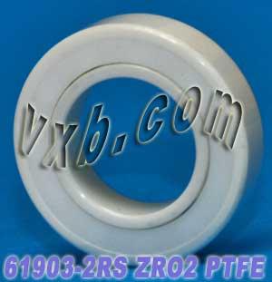 61903-2RS Full Ceramic Sealed Bearing 17x30x7 ZrO2 - VXB Ball Bearings