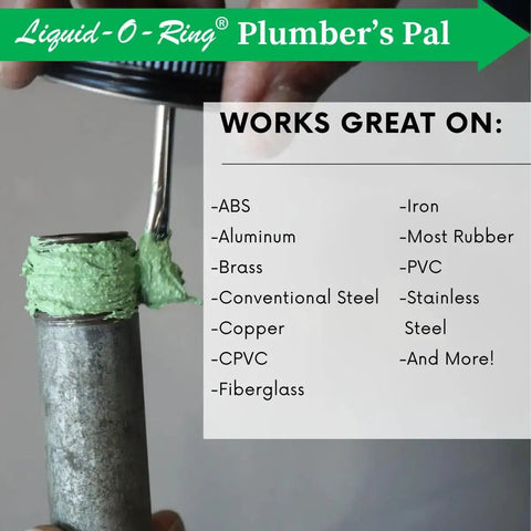 Nonhardening PTFE Thread Sealant Paste For Sealing Worn Metal And Plastic Pipe Threads With Tough As Nails Performance in use