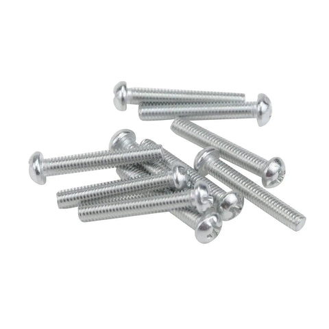 Silver screws for 10 Pack Round Walnut Wood Cabinet Knobs With Screws 1.57 Inch Diameter Ideal For Cabinets Dresser Wardrobe Cupboards