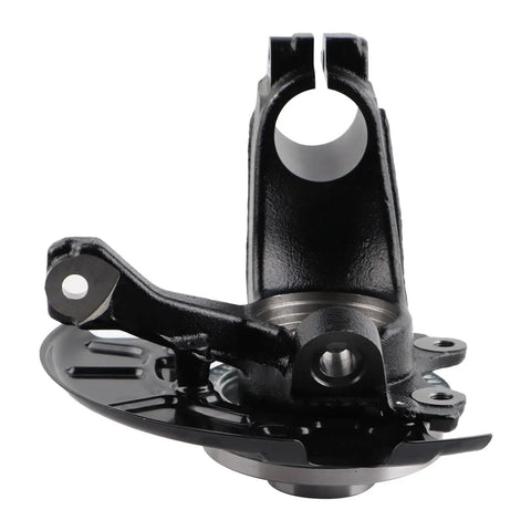Front Right Passenger Side Steering Knuckle Wheel Bearing Hub Assembly For Volkswagen Jetta Golf Beetle And Beetle Cabrio 1999 To 2005 Jetta 2000 To 2007 Golf 1999 To 2010 Beetle 288 Mm Rotor Compatible, front view