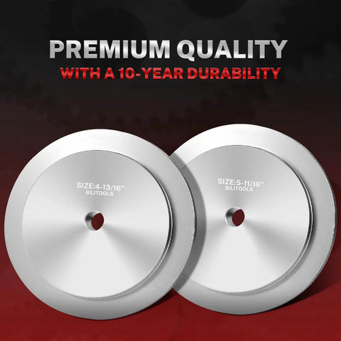 Truck Hub Seal Installer Kit With Bearing Race And Seal Driver Set, Heavy Duty Aluminum Construction for Class 7 and 8 Trucks
