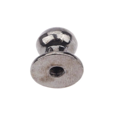 10 Pack Mini Drawer Knobs Zinc Alloy Black 0.39x0.43 Inches Durable Small Cabinet Pulls for Dressers Cabinets Closets Jewelry Boxes and Wooden Cases Hardware Accessories Ideal For Home Improvement Projects And Quick Furniture Makeovers