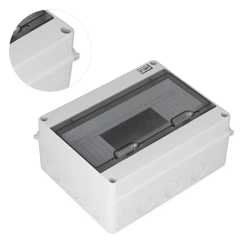 Rugged Weatherproof Junction Box With Transparent Cover For Easy Wiring Monitoring IP65 Sealed Electrical Enclosure