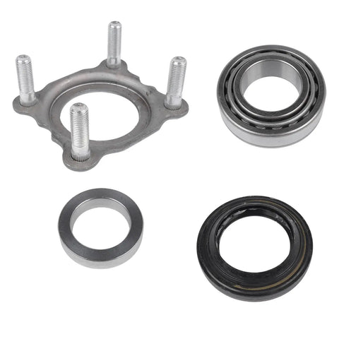 Rear Axle Bearing And Seal Kit For Jeep Wrangler JK 2007 To 2017 3 6L 3 8L Upgrade For A Quiet Smooth Ride Includes Bearing Lock Ring And Outer Seal Direct Replacement For 68008523AA 68003270AA 83503077 68499023AA, showing components.