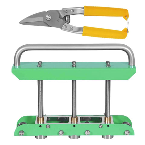 Heavy Duty Sheet Metal Bender Station For 0 To 90 Degree Bends, includes disc bending machine and wear resistant tool.