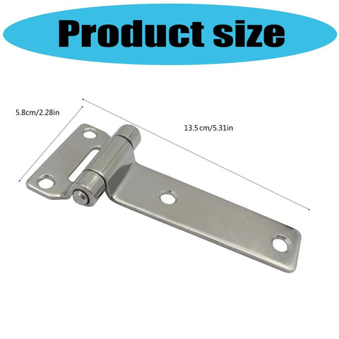 2 Pack Heavy Duty Erosion Resistant Steel Hinges Ultra High Load Capacity For Furniture Shipping Containers Industrial Doors