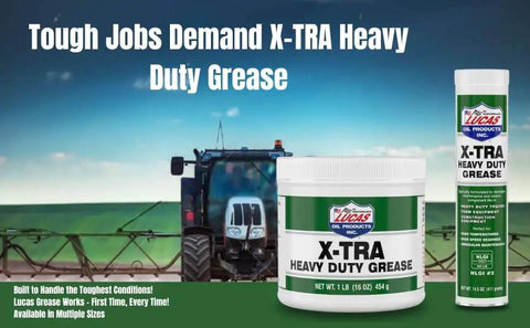 Heavy Duty Polyurea Grease 14 Oz Tube For Auto Industrial Marine Agricultural And Off Road Gear Waterproof Extreme Pressure High Temp Lubricant 2 Pack Special For Everyday Rigs with tractor