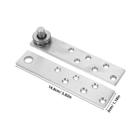 Hidden Door Hinge Kit 360 Degree Rotation Concealed Pivot Hardware For Secret Doors Bookshelves Bookcases And Cabinets Heavy Duty