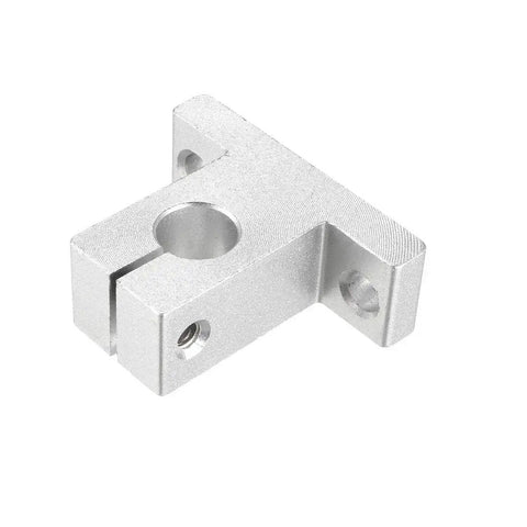 Aluminum Linear Motion Rail Clamp Kit For 12mm Shaft Guide And Support SK12 Pro Grade Sliding System in front view