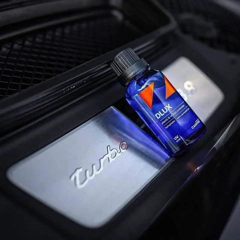 DLUX Wheel and Trim Ceramic Coating 30mL bottle with UV Protection for Alloy Wheels, Exterior Plastics, Rubber and Metal Surfaces