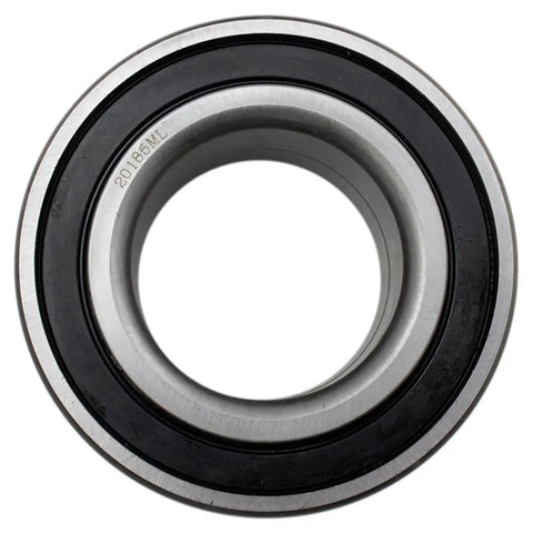 Front view of a wheel bearing from the Wheel Bearing And Hub Kit For Audi TT Quattro 2000 2006 And Volkswagen Beetle 1998 2010 Golf 2000 2005 Jetta 1999 2005 Replacement Parts Includes Two Bearings And Two Hubs Ready to Roll For Easy DIY Install.
