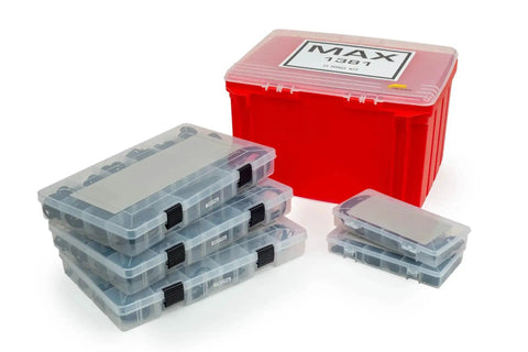 All Purpose Buna N O Ring Assortment Kit With 1,377 Pieces In Boss And Flange Sizes storage containers with clear lids