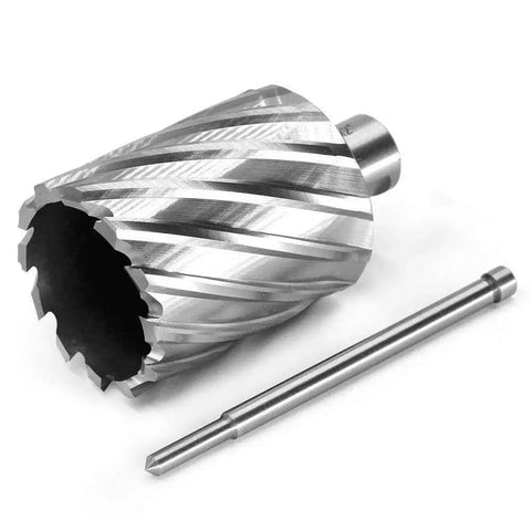 Annular Cutter Set Three Quarter Inch Weldon Shank With Pilot Pin for Magnetic Drill Press