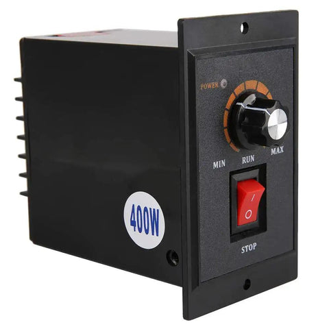 Side view of High Precision PWM Variable Frequency Motor Speed Controller 220V AC 50 60Hz Quick Response 400W unit