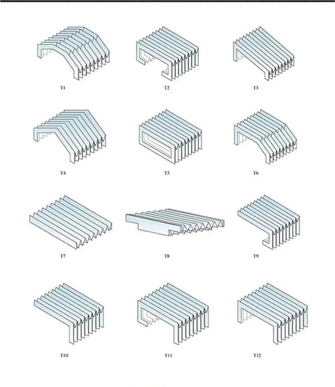 Universal Rail Dust Cover Bellows For Linear Guide Rails 12 16 20 25 30 800mm Length, various configurations shown.