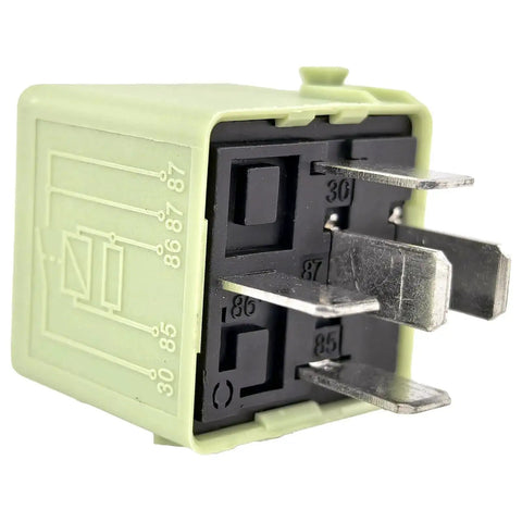 12V 70A 5 Pin Automotive Relay Beefy Heavy Duty Power Relay General Purpose For Horn Wiper And Cooling System SPDT 2 Pack Replacement For 61368373700 61361393412 close-up