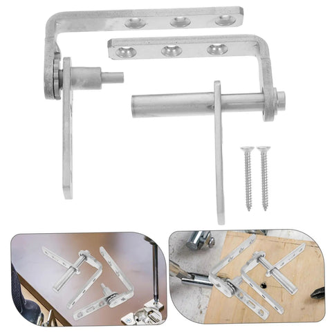 Heavy Duty Stainless Steel Pivot Hinges With Auto Close For Hidden Sliding Doors And Concealed Bookcases For Home Use