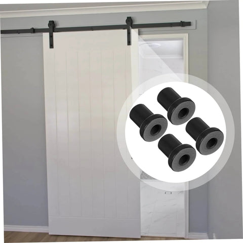 Sliding Barn Door Track Spacers Wall Connectors 4 Pack Built Tough Rust Resistant Hardware For Garage And Farm Use