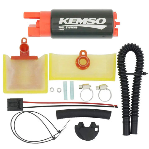 340LPH High Performance Fuel Pump Replaces Walbro 255LPH GSS341 For NA, Turbo, And Supercharged Builds, Gas Or E85 Ready