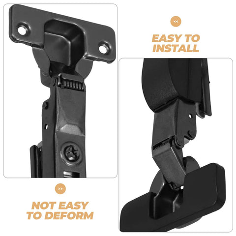 Soft Close Cabinet Hinge With Silent Damping For Kitchen Cabinets Wardrobes Closets And Bathrooms Concealed Mounting