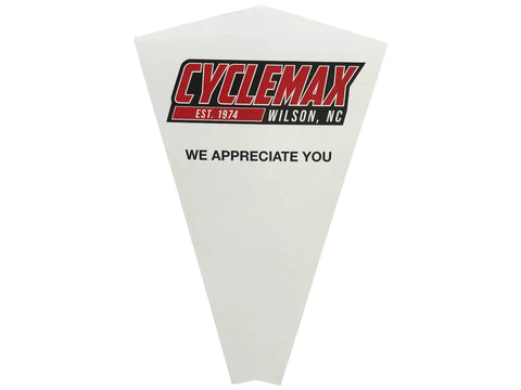 Woodruff Key 90280-03017-00 Replacement Kit With Disposable Funnel For Yamaha Engines paper funnel with CycleMax logo