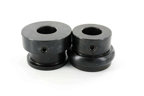Pro Grade Round Edge Bead Roller Die Set 1/2 Inch Bead For Sheet Metal Heavy Duty Tool Steel Fits Most Bead Rollers With 22mm Shafts