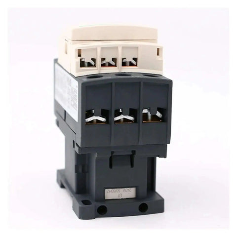 Heavy Duty AC Electromagnetic Contactor 3 Pole 3 Normally Open 25 Amp 240V Coil Built Tough Industrial Grade side view