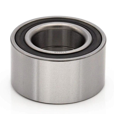 Front view of Pair Front Wheel Bearing And Hub Replacement For Ford Focus 2000 2011 Fiesta 2011 2013 And Mazda 2 2011 2013, precision machined metal bearing