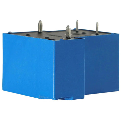 Side view of 12V DC General Purpose Power Relay, 4 Pin Normally Open Form A, Miniature SPST Relay With High Switching Capability