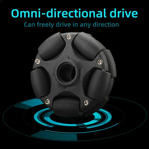 Omni Direction Roller Wheel Replacement Set for Brompton Folding Bikes and Electric Bicycles with 58mm Wheels Gray Finish