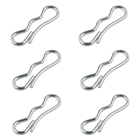 Six Pack Bow Tie Cotter Pins 71404040 Compatible With Husqvarna MTD Craftsman Cub Cadet Ariens Z Force RZT LGT SLTX LGTX GT LTX GS Snow Throwers And Mowers