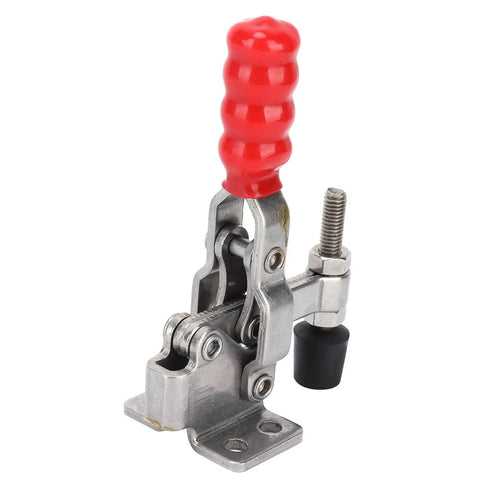 Stainless Steel Quick Release Toggle Clamp For Welding Jigs And Workbench Fixtures With Plastic Covered Handle