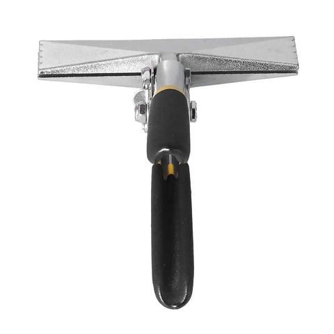 Front view of Heavy Duty Sheet Metal Bender Pliers 150mm Straight Style for bending and leveling, chrome vanadium steel, easy grip handle.