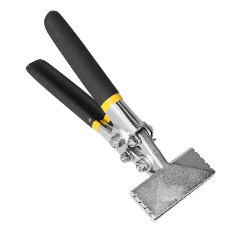 Heavy Duty Hand Seamer Pliers For Plate Metals And Conduits, vanadium steel construction, non-slip rubber handles, 80mm bend tool