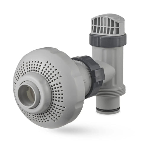 Plug And Play Above Ground Pool Inlet Air And Water Jet Part Kit With Plunger Valve O Ring Strainer Connectors Strainer Grids And Jet